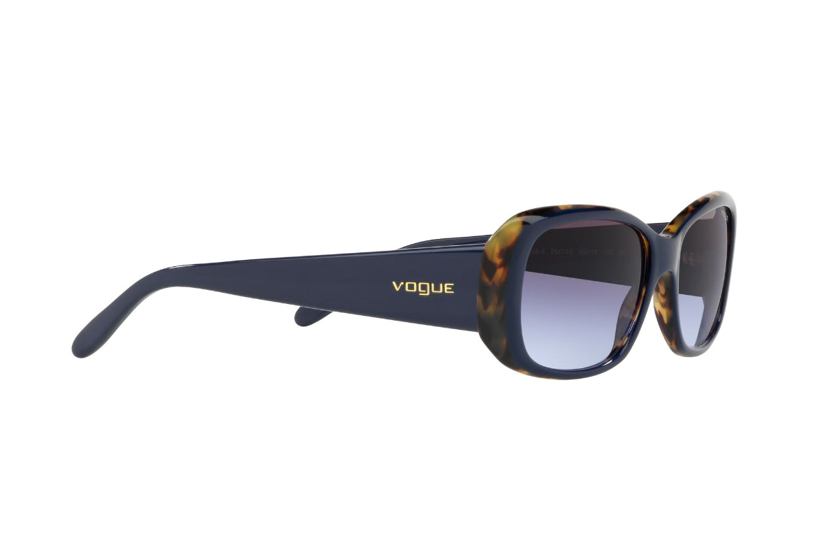 Lentes de Sol Top Blue Tortoise Vogue