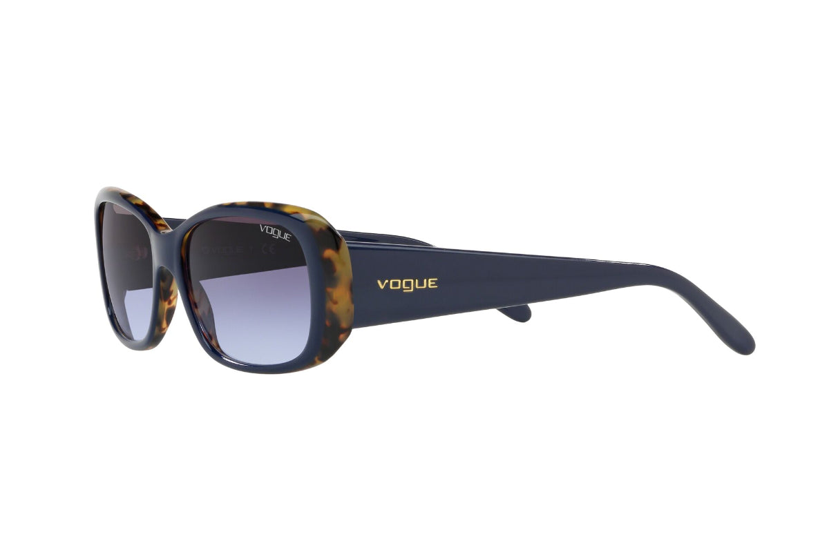 Lentes de Sol Top Blue Tortoise Vogue