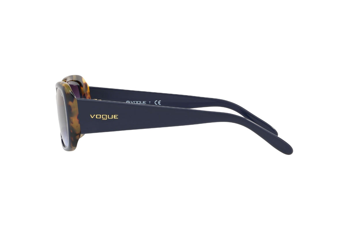 Lentes de Sol Top Blue Tortoise Vogue