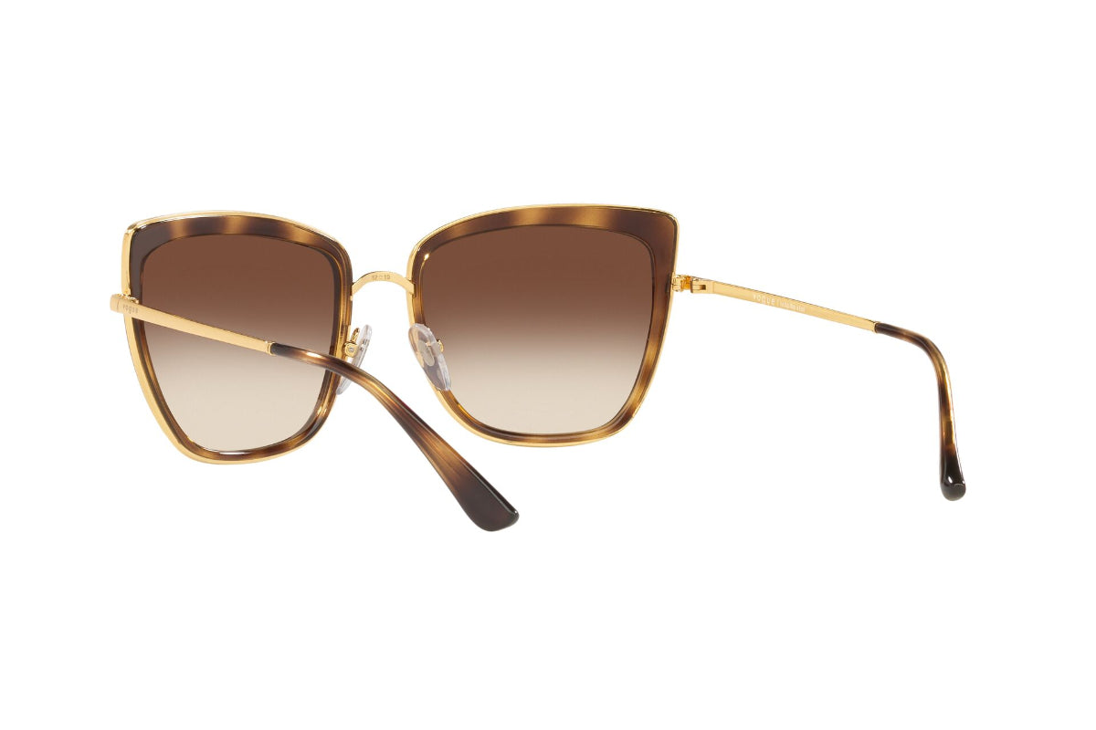 Lentes de Sol Gold Havana Vogue Eyewear