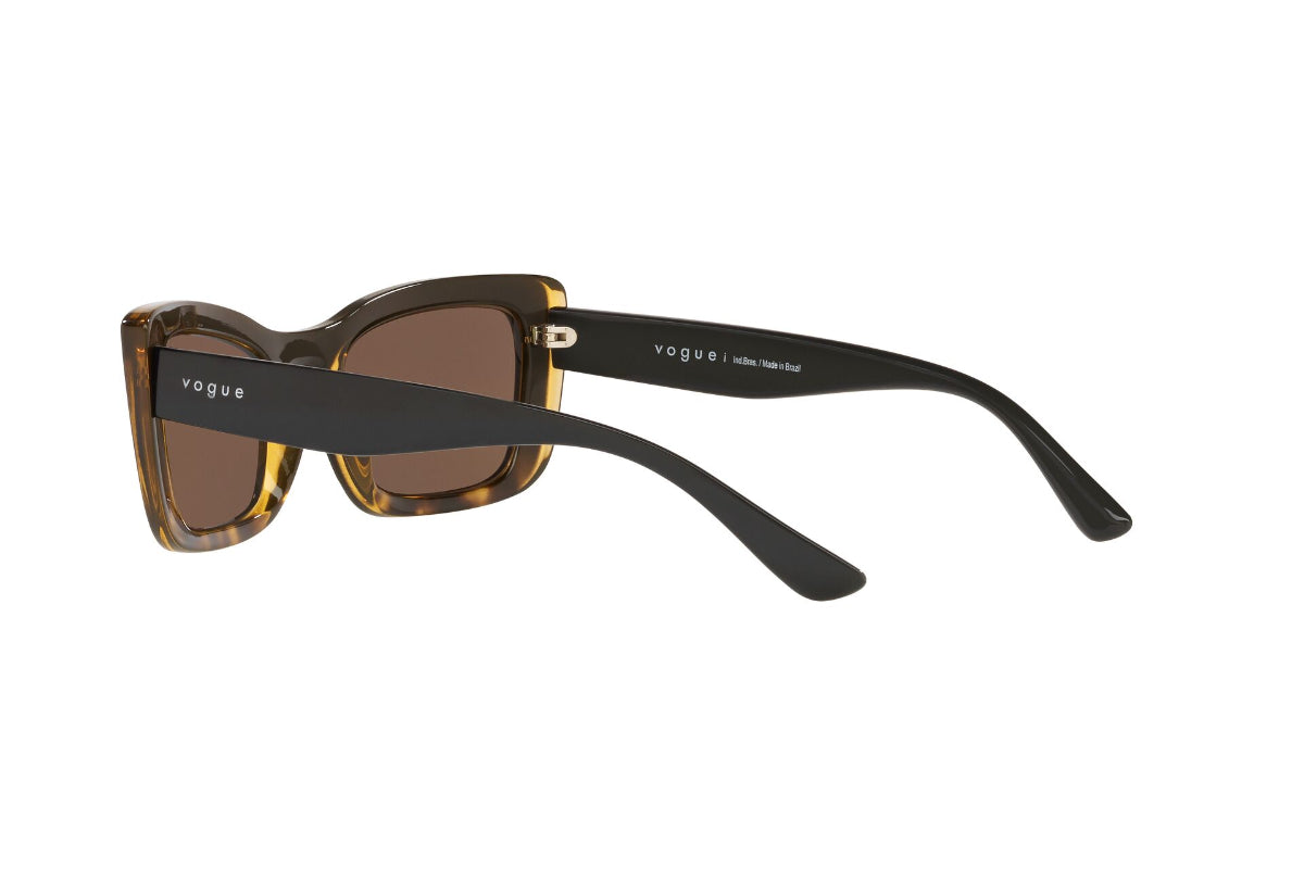 Lentes de Sol Light Havana Top Black Vogue Eyewear