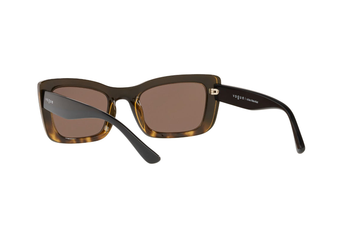 Lentes de Sol Light Havana Top Black Vogue Eyewear