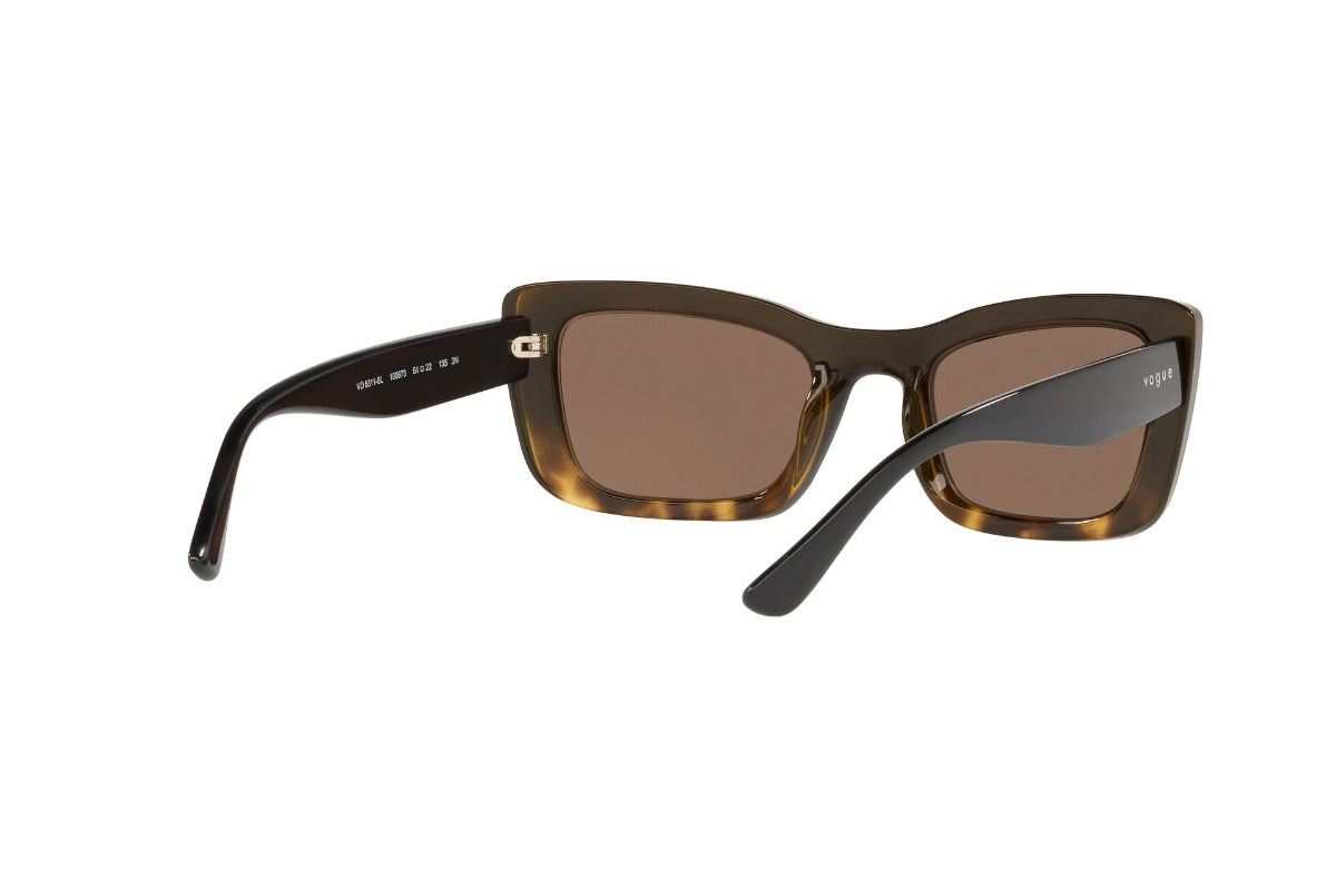 Lentes de Sol Light Havana Top Black Vogue Eyewear