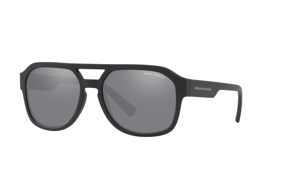 Lentes de Sol Aviador Negro Armani Exchange