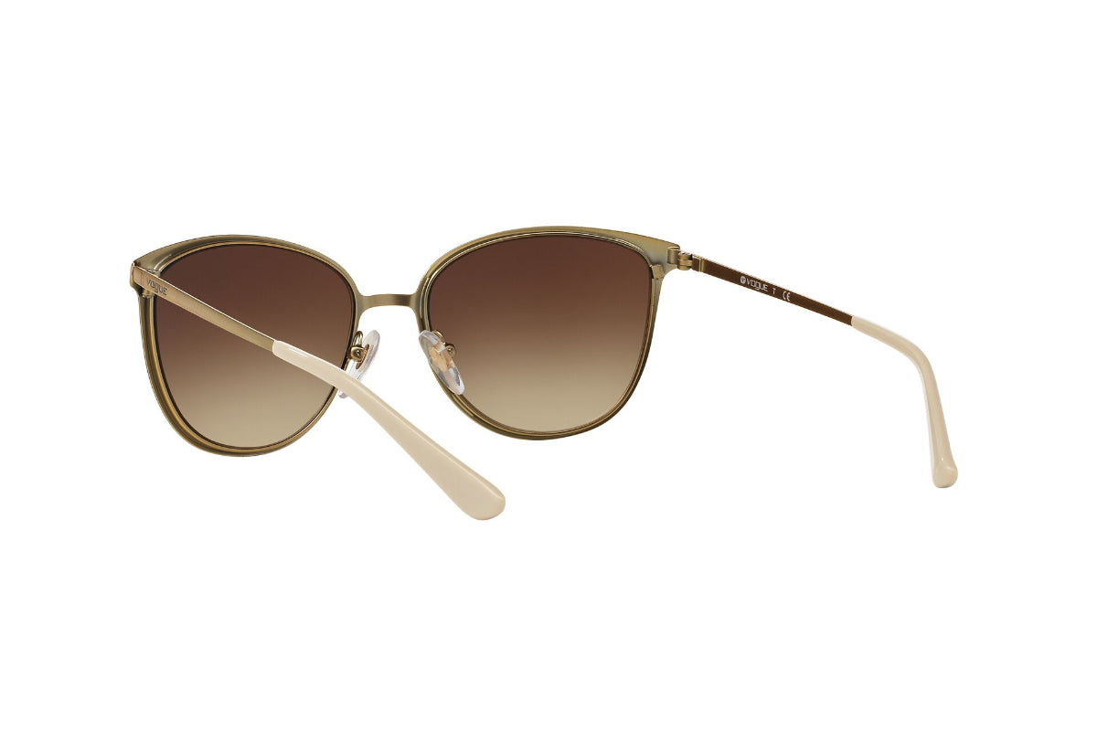 Lentes de Sol Matte Beige Vogue